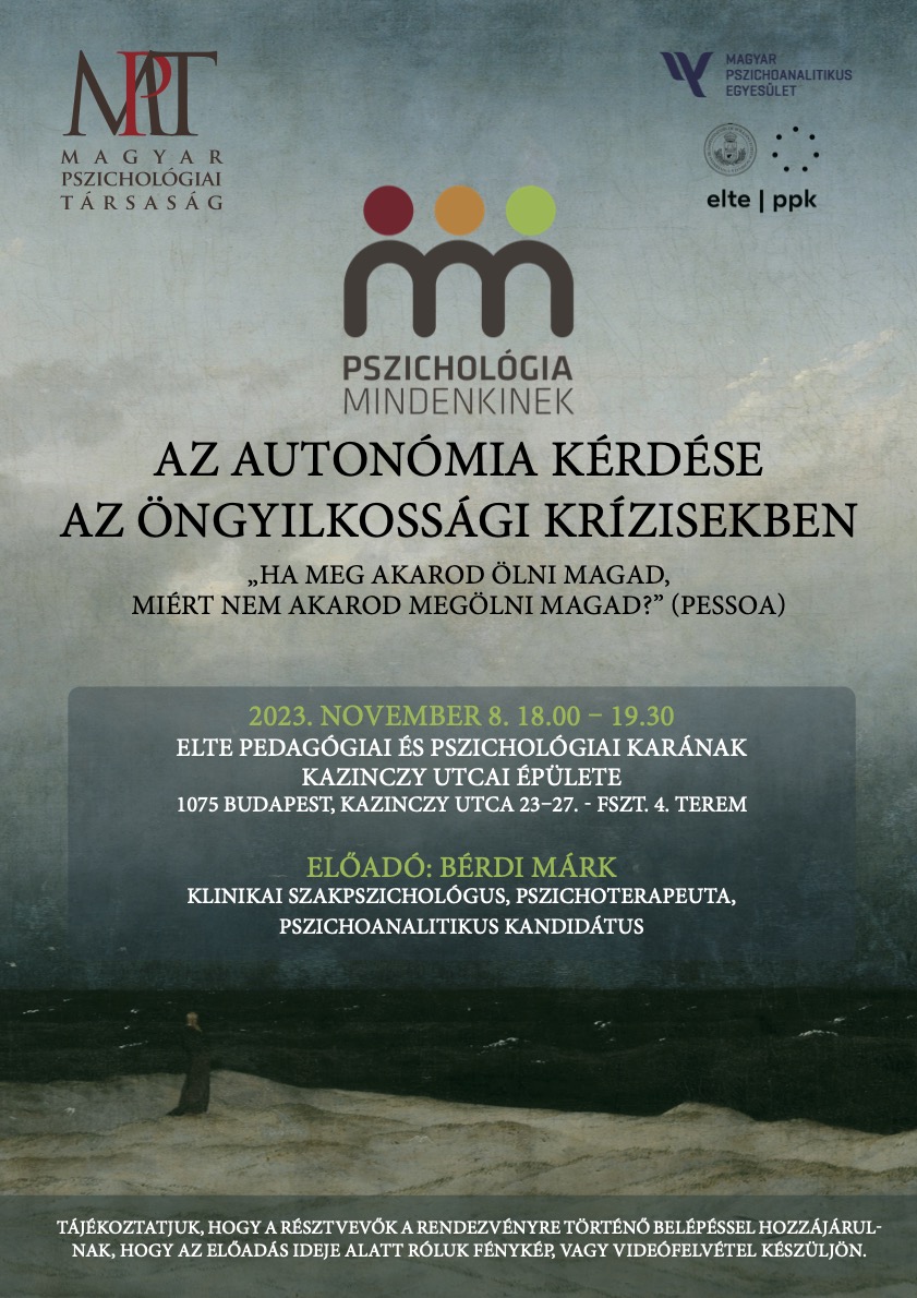 Az autonómia kérdése az öngyilkossági krízisekben