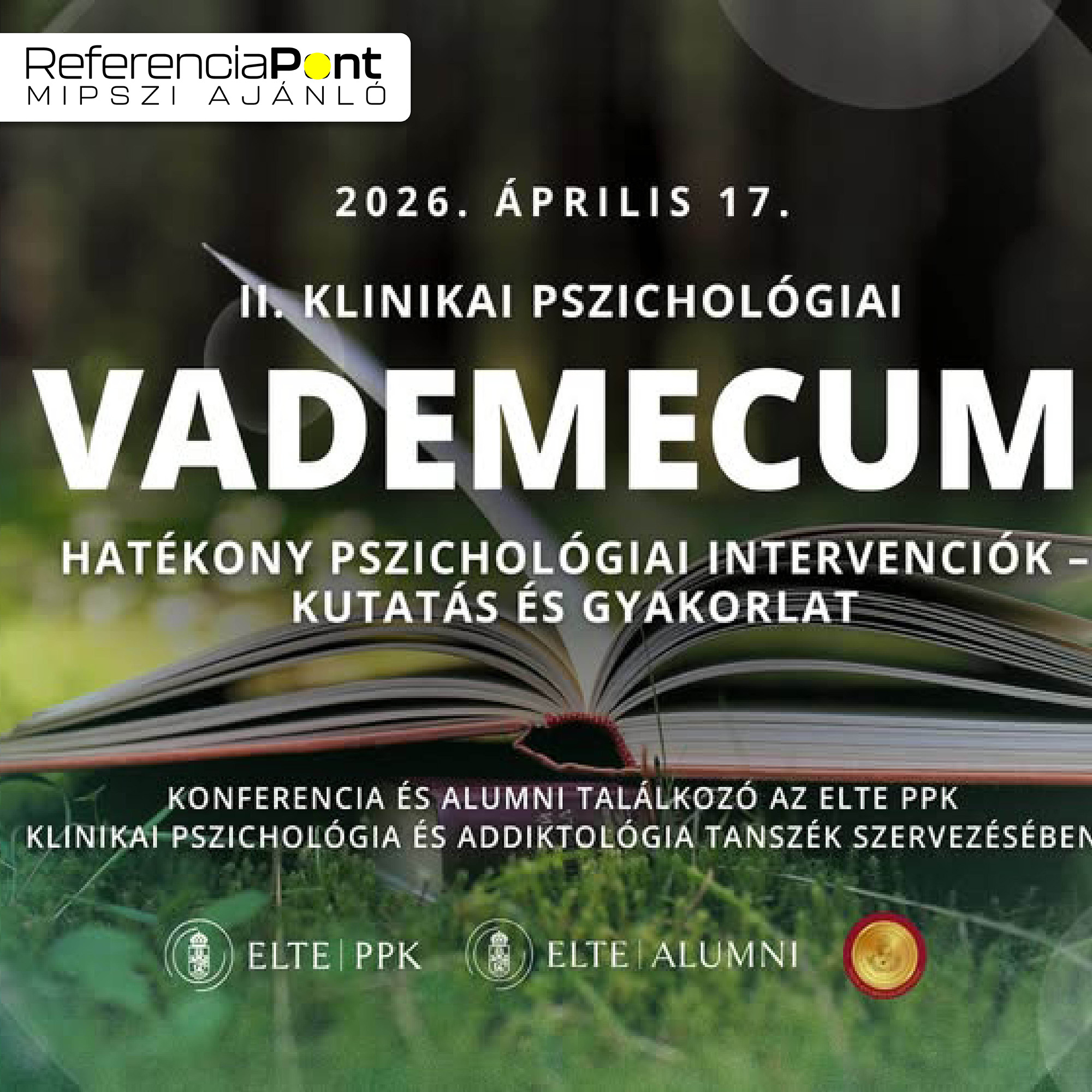 II. Klinikai pszichológiai Vademecum